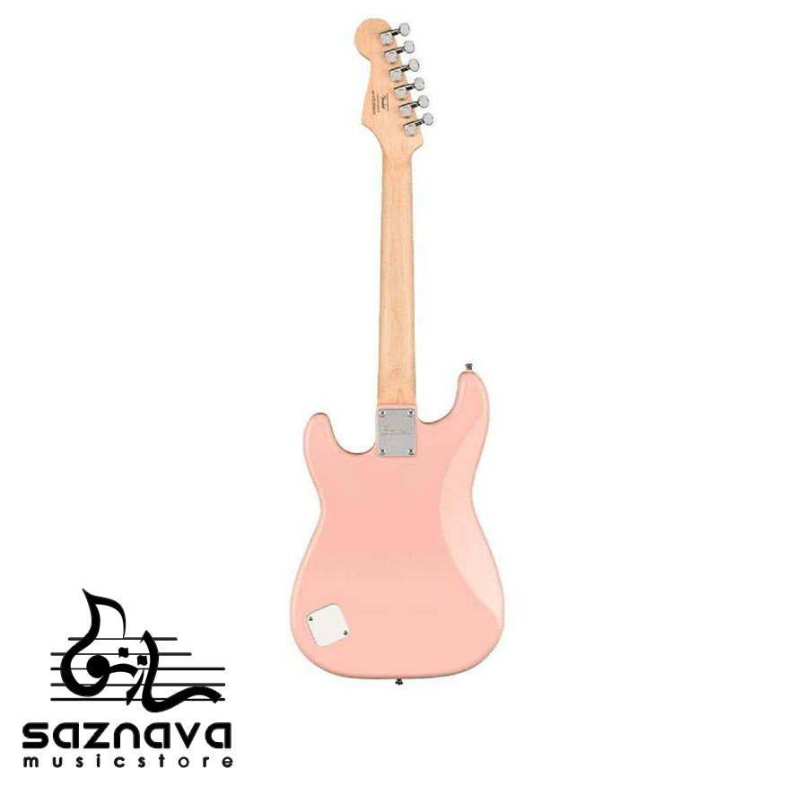 فروش اقساطی گیتار الکتریک SQUIER MINI STRATOCASTER-SHELL PINK 3/4